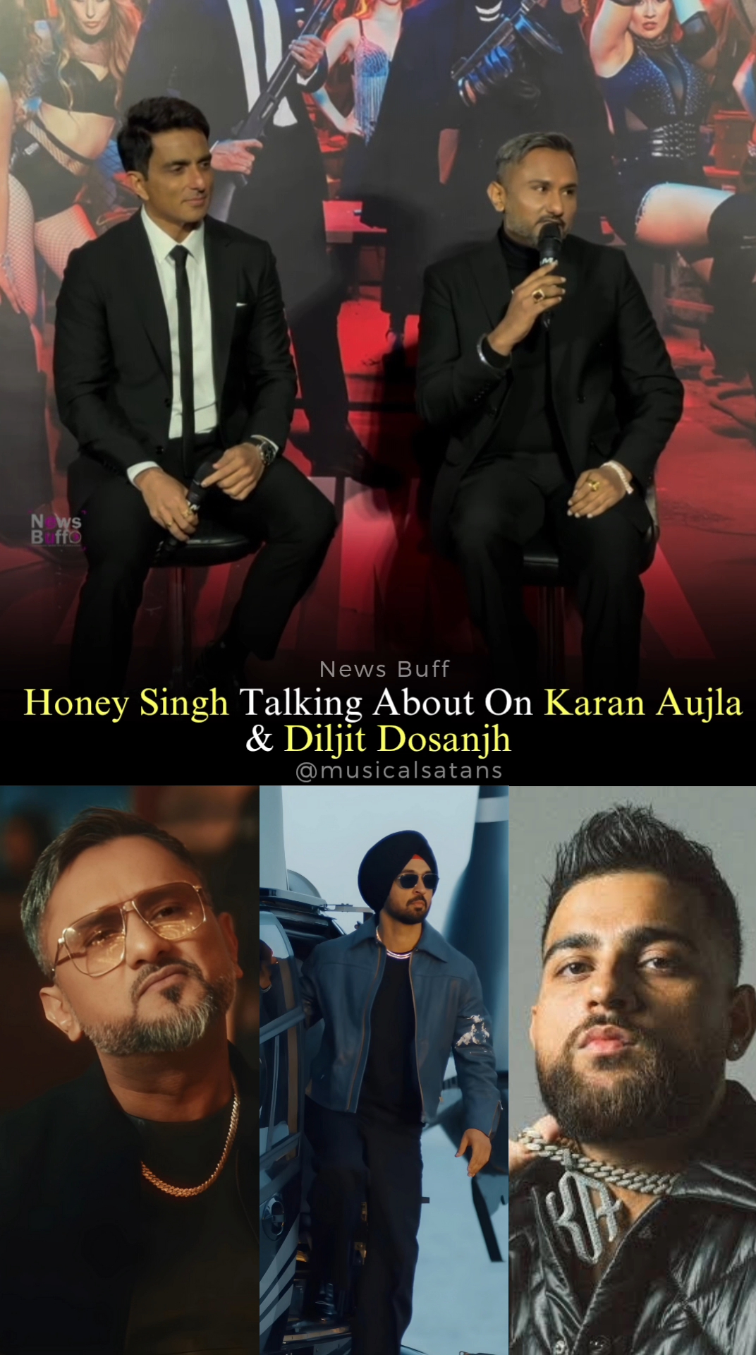 Honey Singh Talking About Karan Aujla & Diljit Dosanjh