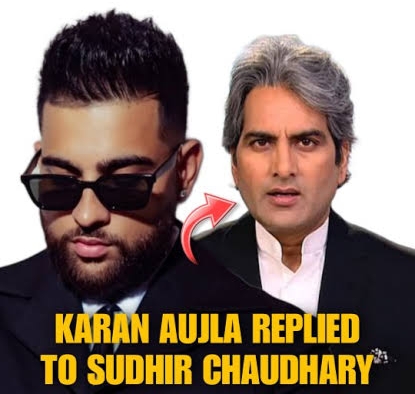 Karan Aujla Replied Sudhir Chaudhary