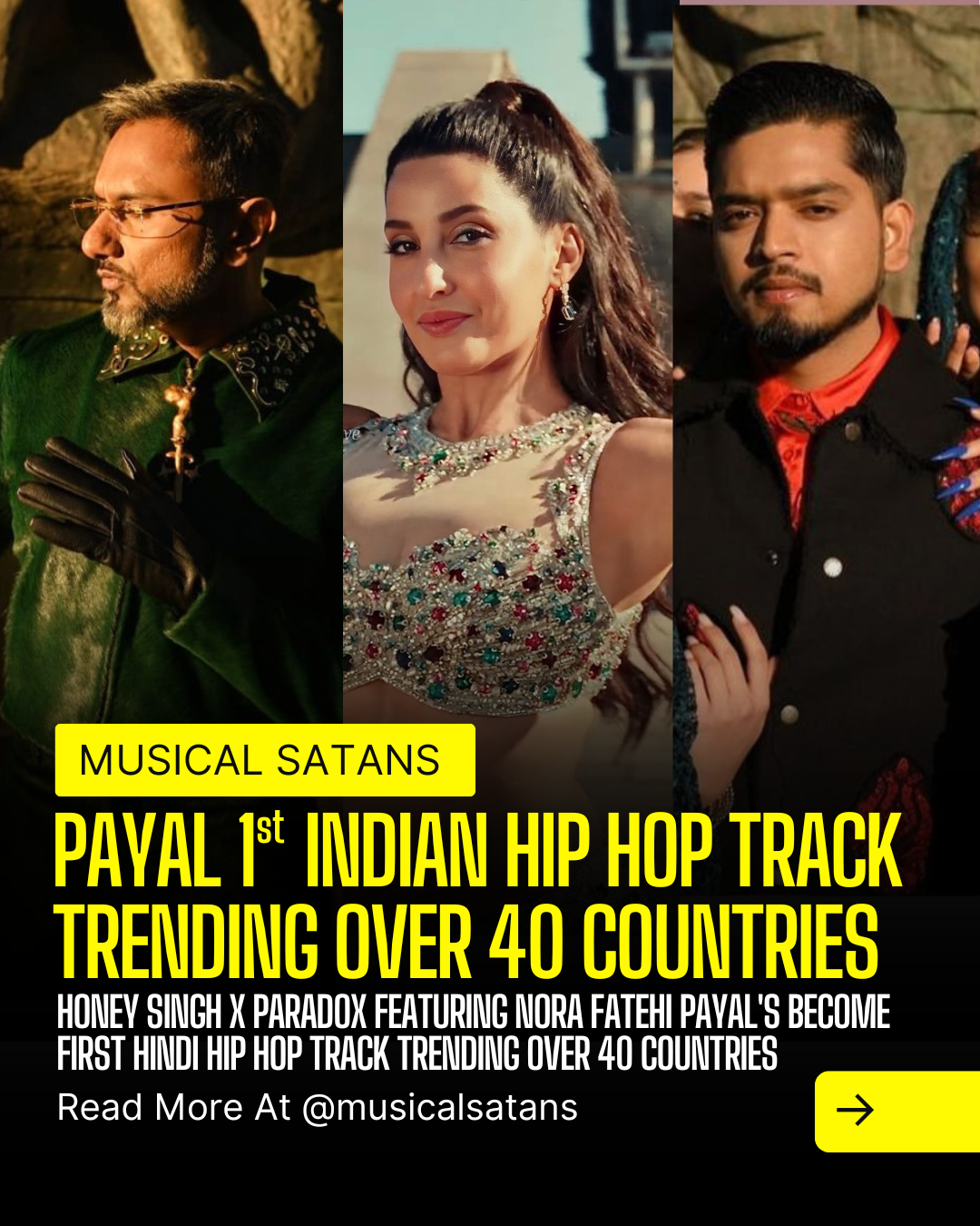 Honey Singh Payal Hits Fastest 100 Million Views – A Record-Breaking Milestone!