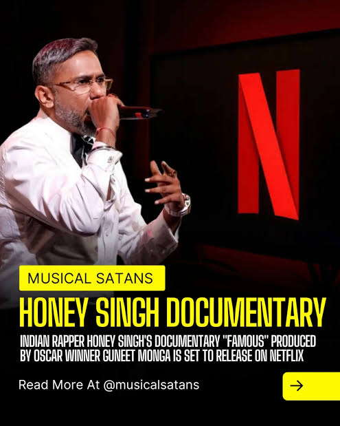 Yo Yo Honey Singh Documentary On Netflix