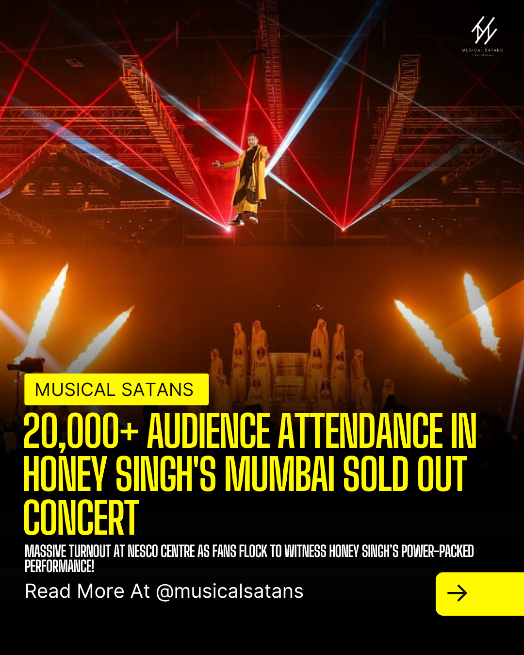 Audience In Honey Singh Mumbai Concert