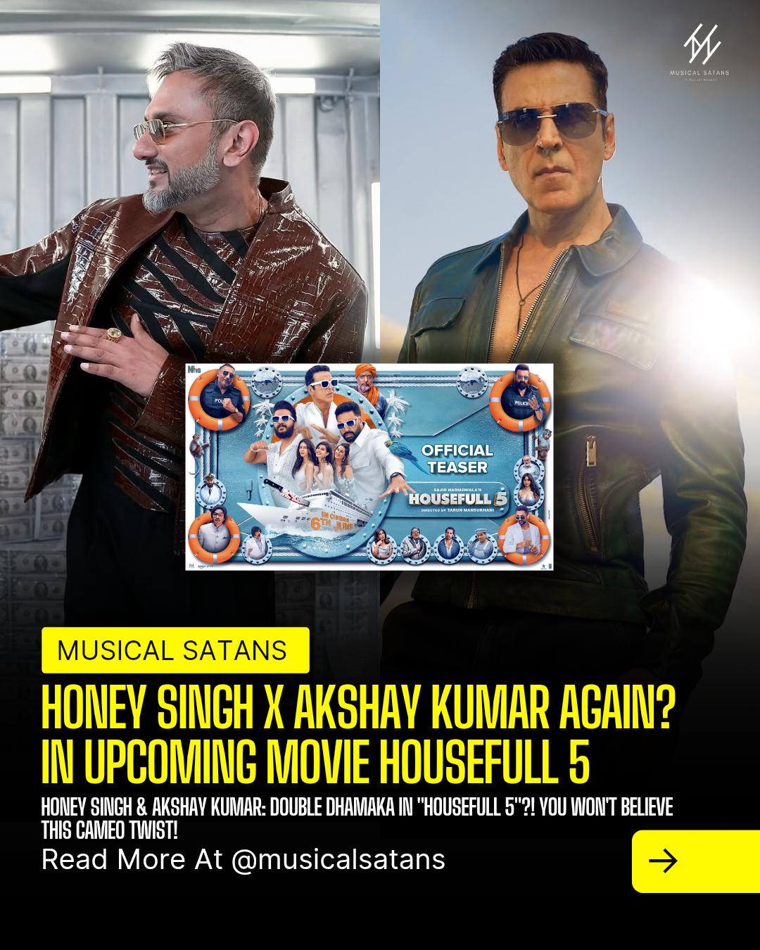 Honey Singh Song In Housefull 5