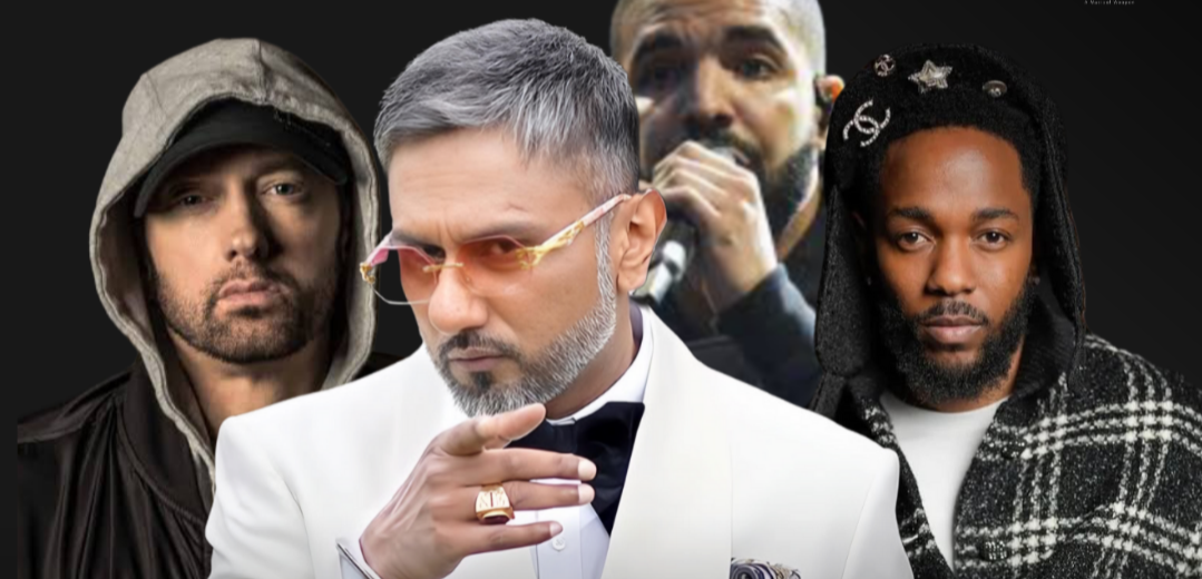 Explosive Record! Honey Singh Overtakes Drake, Eminem & Kendrick Lamar on YouTube Music with 335M+ Monthly Listeners!