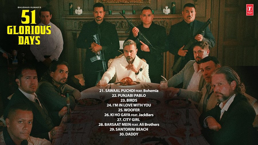 Honey Singh 51 Glorious Days Tracklist 