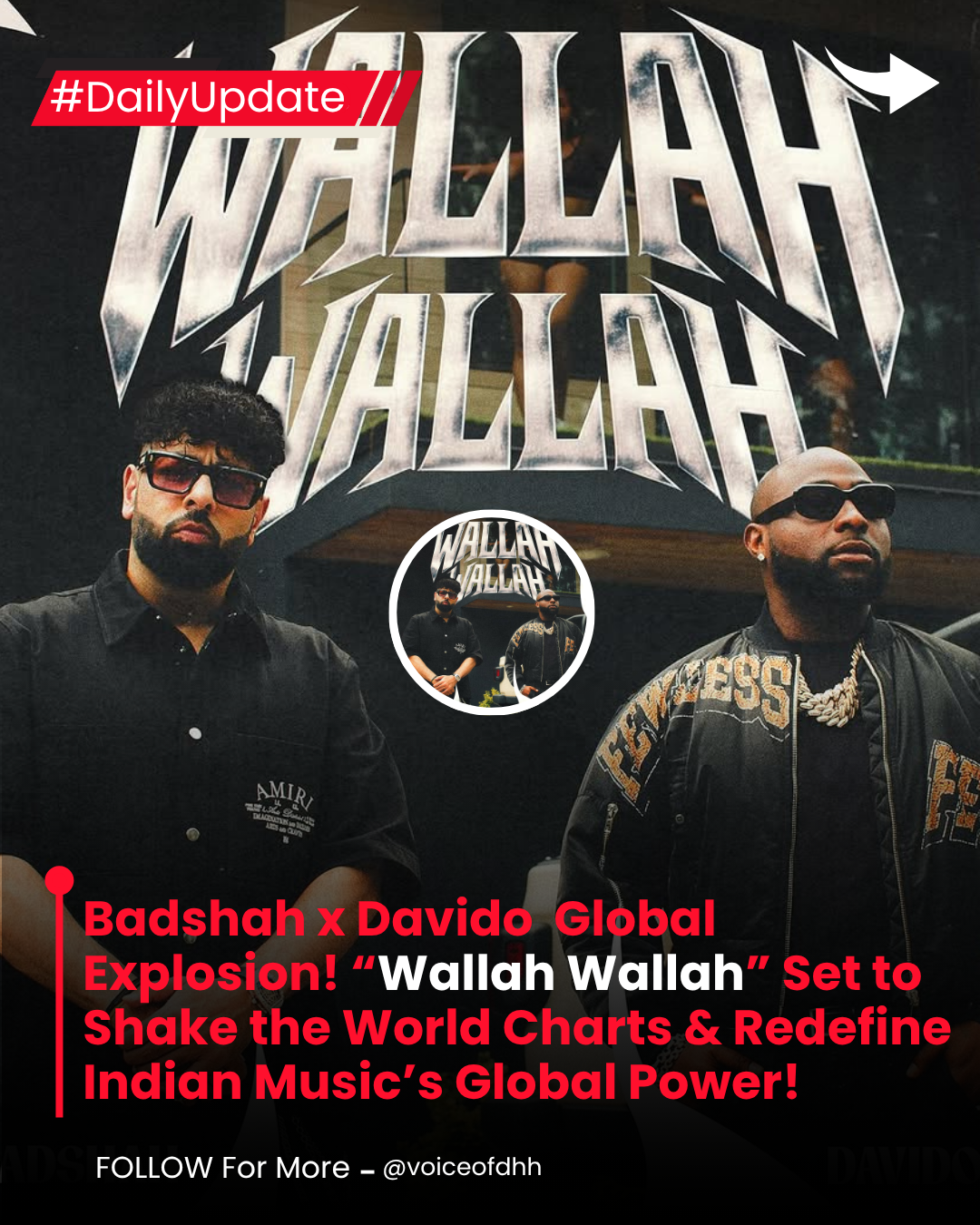 Badshah X Davido Collab