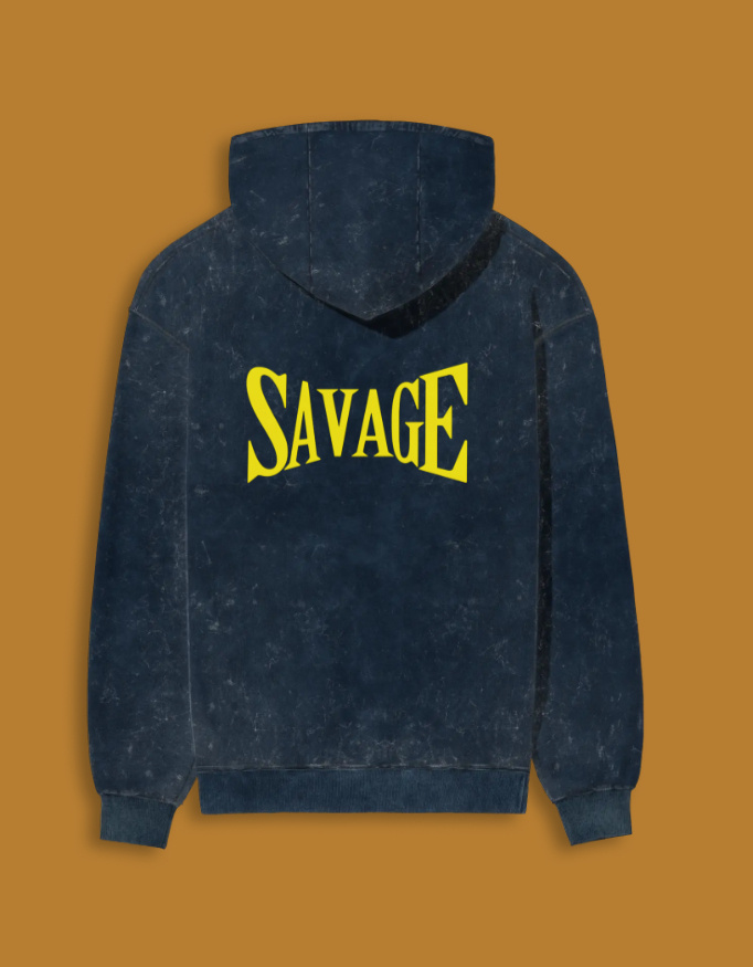 Unisex Acid Washed Hoodie
